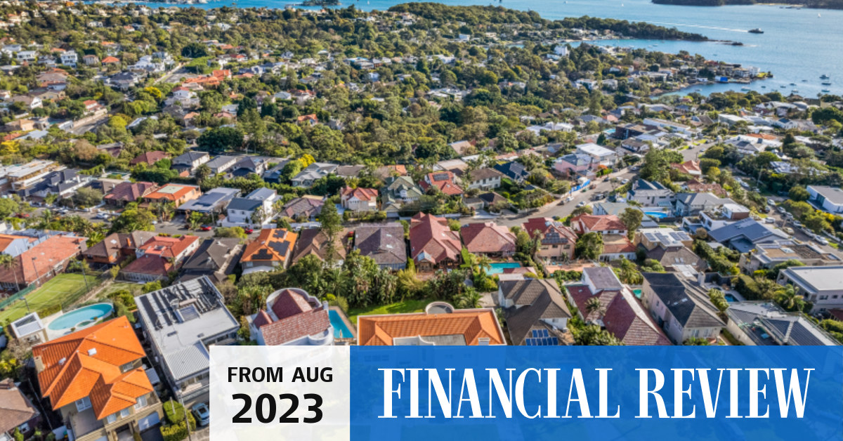 Housing market Sydney’s house price growth has peaked